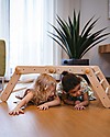 Ette Tete New Adjustable Pikler Wooden Triangle Mopitri, Natural - The safe toy for young climbers! Montessori Toys