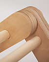 Ette Tete New Adjustable Pikler Wooden Triangle Mopitriwith Ramp, Natural - The safe toy for young climbers! Montessori Toys
