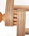 Ette Tete New Adjustable Pikler Wooden Triangle Mopitriwith Ramp, Natural - The safe toy for young climbers! Montessori Toys
