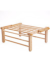 Ette Tete New Adjustable Pikler Wooden Triangle Mopitriwith Ramp, Natural - The safe toy for young climbers! Montessori Toys