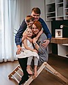 Ette Tete New Adjustable Pikler Wooden Triangle Mopitriwith Ramp, Natural - The safe toy for young climbers! Montessori Toys