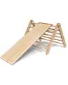 Ette Tete Sipitri Triangle with Wooden Ramp - Natural - Perfect for Children Beginning to Stand Montessori Toys