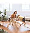 Ette Tete Sipitri Triangle with Wooden Ramp - Natural - Perfect for Children Beginning to Stand Montessori Toys
