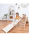 Ette Tete Sipitri Triangle with Wooden Ramp - Natural - Perfect for Children Beginning to Stand Montessori Toys