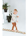 Ette Tete Wooden Balance Beam TipiToo MIDI - Natural - Jute Rope - Perfect for Babies Beginning to Stand Montessori Toys