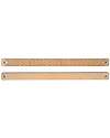 Ette Tete Wooden Balance Beam TipiToo SOLO - Natural - with Dots - Perfect for Babies Beginning to Stand Montessori Toys