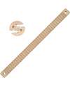 Ette Tete Wooden Balance Beam TipiToo SOLO - Natural - with Lines - Perfect for Babies Beginning to Stand Montessori Toys