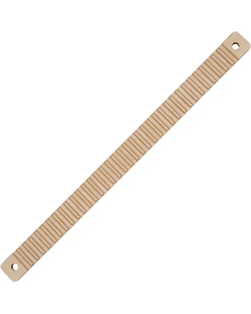 Ette Tete Wooden Balance Beam TipiToo SOLO - Natural - with Lines - Perfect for Babies Beginning to Stand Montessori Toys