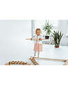 Ette Tete Wooden Balance Beam TipiToo SOLO - Natural - with Lines - Perfect for Babies Beginning to Stand Montessori Toys