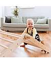 Ette Tete Wooden Sipitri Triangle - Natural - Perfect for Babies Beginning to Stand Montessori Toys