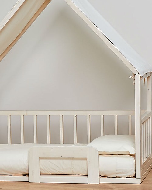 Ettomio 2 in 1 Wooden Safety Bar "così-no-cado" for Ettomio Montessori Bed Montessori Beds