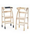 Ettomio Foldable Montessori Learning Tower "La Taue 2", Beige - Can be folded with one hand and grows with your child!! Montessori Towers