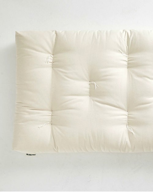 Ettomio House-shaped Montessori bed "Aande" with Futon Mattress - 140x70 cm Montessori Beds