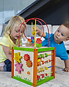 EverEarth 5 in 1 Activity Cube - Hand to Eye Coordination - FSC Certified Wood! Montessori Toys