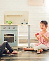 EverEarth Classic Play Kitchen - FSC Certified Wood Story Making Games