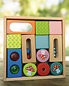 EverEarth Discovery Blocks - Many Different Geometric Shapes - FSC Certified Wood! Wooden Blocks and Construction Sets