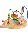 EverEarth Flower Bead Maze - Motor Skills - High Quality FSC Wood! Creative Toys