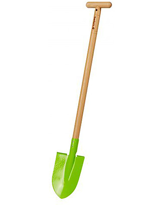 EverEarth Garden Spade - Green - Certified Wood Gardening Toys