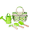 EverEarth Gardening Bag With Tools - 100% Organic Cotton & FSC Certified Beech Gardening Toys