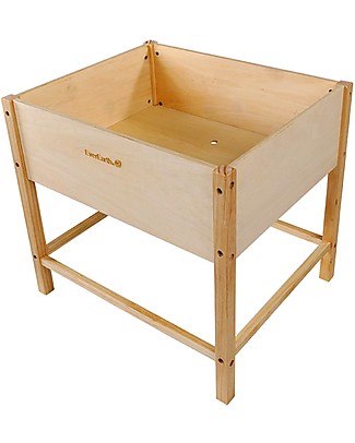 EverEarth Gardening Table - Closer to Nature Through Play - Organic Wood Gardening Toys