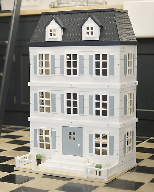 EverEarth Georgian Doll House - FSC certified wood - 11 accessories included! Dolls Houses