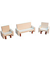 EverEarth Georgian Doll House - FSC certified wood - 11 accessories included! Dolls Houses
