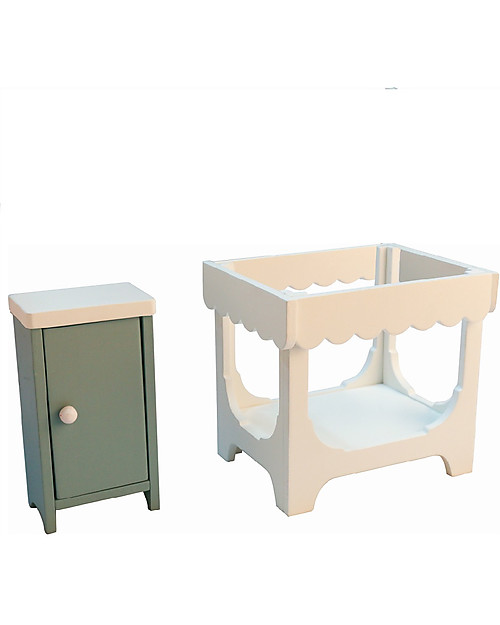 EverEarth Georgian Doll House - FSC certified wood - 11 accessories included! Dolls Houses