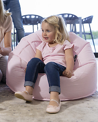 EverEarth Inflatable Beanbag Chair, Pink - For Bedrooms or at the Beach! Outdoor Games & Toys