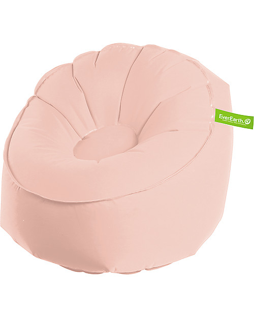 EverEarth Inflatable Beanbag Chair, Pink - For Bedrooms or at the Beach! Outdoor Games and Toys_
