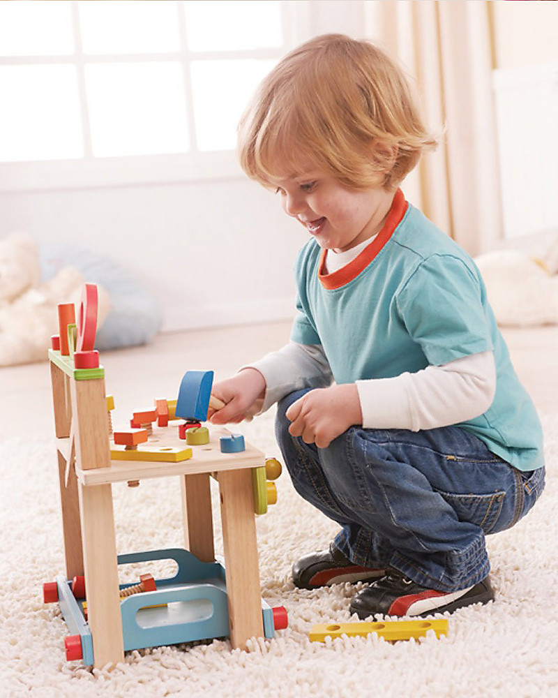 toddler boy workbench