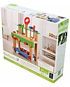 EverEarth Large WorkBench with Tools Toy - Stimulates Manual Skills - FSC Certified Wood! Wooden Toy Tools