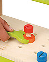 EverEarth Large WorkBench with Tools Toy - Stimulates Manual Skills - FSC Certified Wood! Wooden Toy Tools