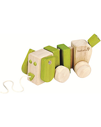 EverEarth Pull-along Dog - Encourage Walking - FSC Certified Wood Pull Toys