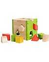 EverEarth Shape Sorter - Hand to Eye Coordination - FSC Certified Wood! Wooden Stacking Toys