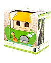 EverEarth Shape Sorting Noah's Ark - Hand to Eye Coordination - FSC Certified Wood! Montessori Toys