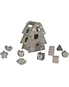 EverEarth Tree Shape Sorter - Pastel - FSC certified wood Wooden Stacking Toys