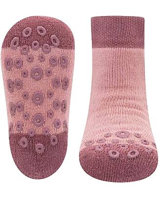 Ewers Anti-Slip Socks Uni - Hell Wildrose - Organic Cotton GOTS Antislip Socks