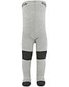 Ewers Anti-Slip Tights Uni - Melange Grey - Organic Cotton GOTS Antislip Socks