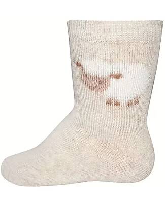 Ewers Socks Sheep - Beige Melange - Organic Cotton GOTS Socks