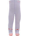 Ewers Tights in Elasticated Organic Cotton - Birdl -  Lilac  - GOST Certified Tights