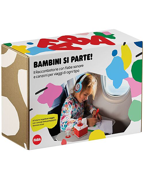 Faba Bambini Si Parte Kit - Starter Set + Dudun Headphones + Little Redd Riding Hood - Includes Si Parte Guide! Audio Players