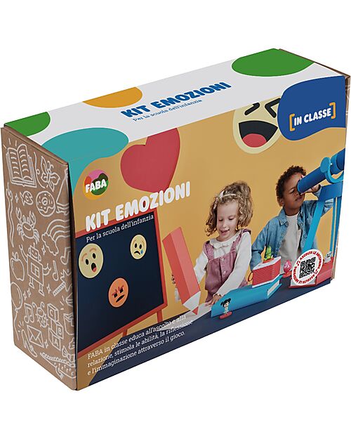 Faba Emotion Kit - Starter Set + 5 Audio Characters + Guide Audio Players
