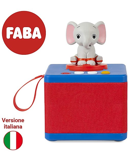 Faba Faba Storyteller Starter Set Blue - Includes: Bluetooth Audio Device + Sound Character Audio Players