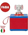 Faba Faba Storyteller Starter Set Blue - Includes: Bluetooth Audio Device + Sound Character Audio Players