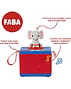 Faba Faba Storyteller Starter Set Blue - Includes: Bluetooth Audio Device + Sound Character Audio Players