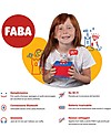 Faba Faba Storyteller Starter Set Blue - Includes: Bluetooth Audio Device + Sound Character Audio Players