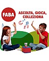 Faba Faba Storyteller Starter Set Blue - Includes: Bluetooth Audio Device + Sound Character Audio Players