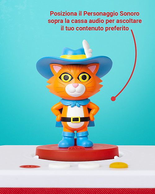Faba Puss in Boots - Sound Figure for Faba Storytoller Audio Players