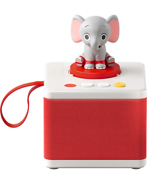 Faba Storyteller Faba Starter Set White - Includes: Bluetooth Speaker + Sound Character Audio Players