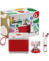 Faba Storyteller Faba Starter Set White - Includes: Bluetooth Speaker + Sound Character Audio Players